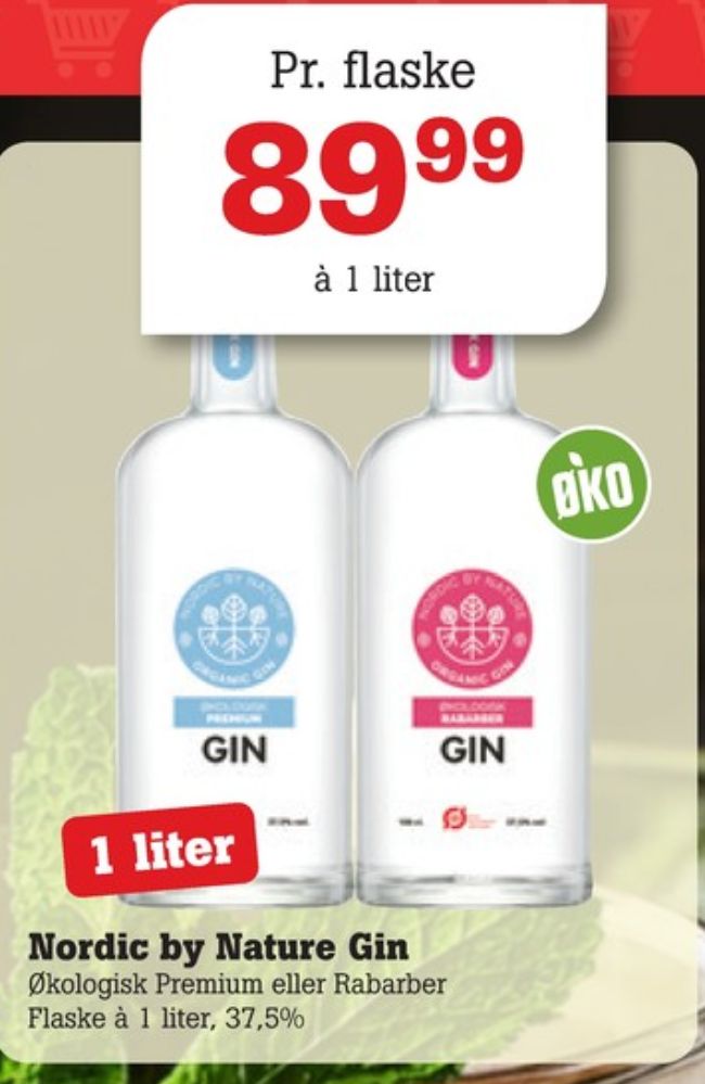 Nordic By Nature Rabarber, Gin