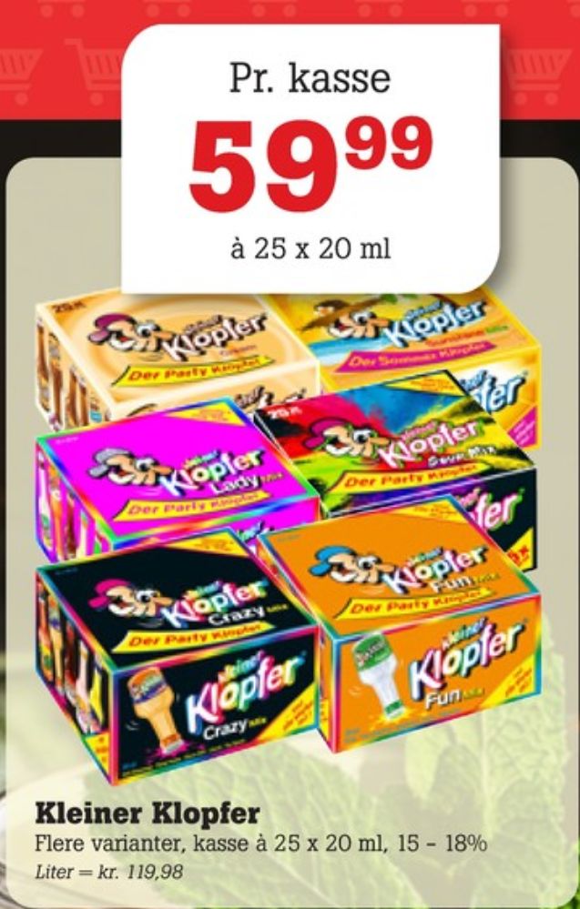 Kleiner Klopfer Sunshine Mix, Shots