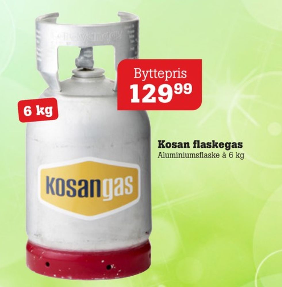 Kosan, Gasflaske