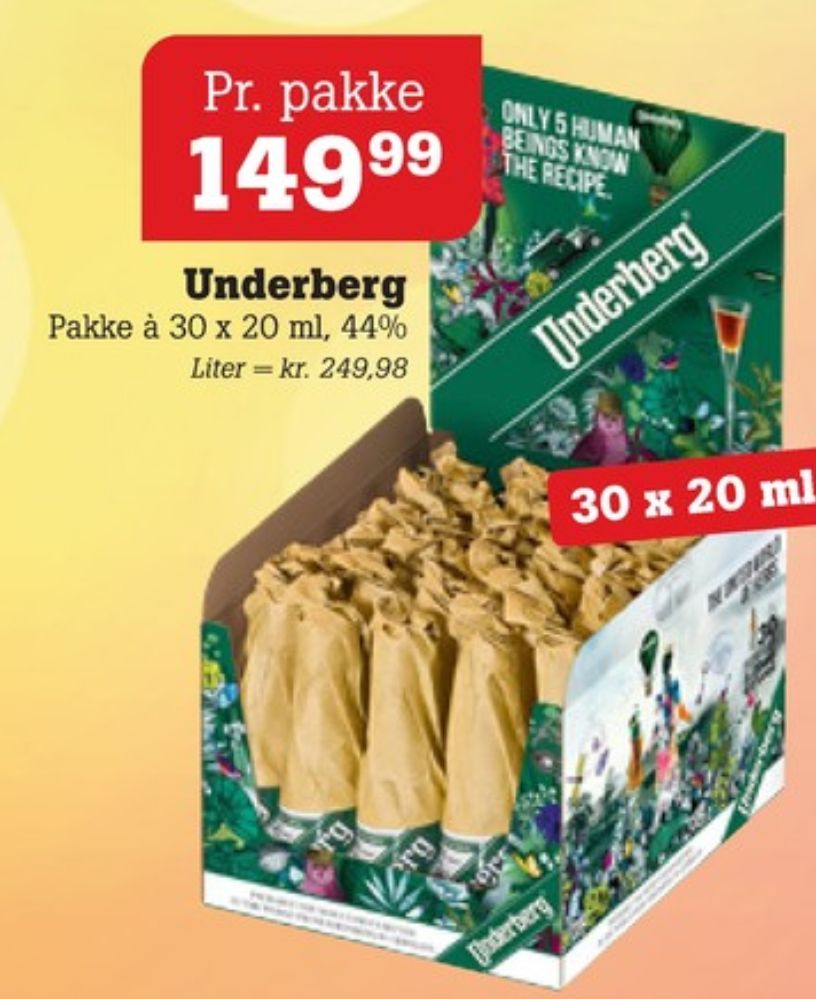 Underberg, Bitter