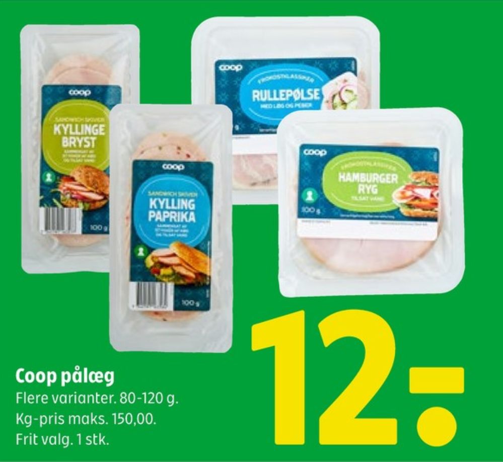 Coop, Kyllingebryst - sandwich skiver