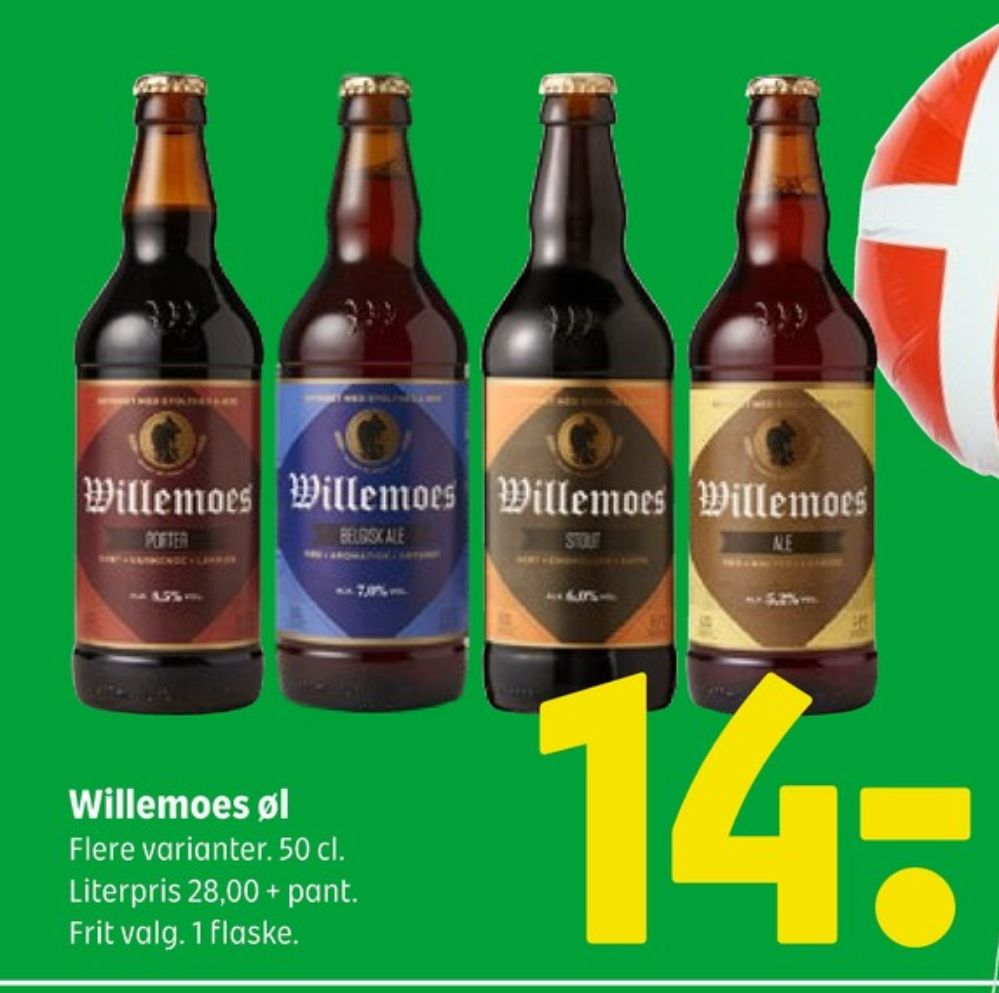 Willemoes Stout, Specialøl