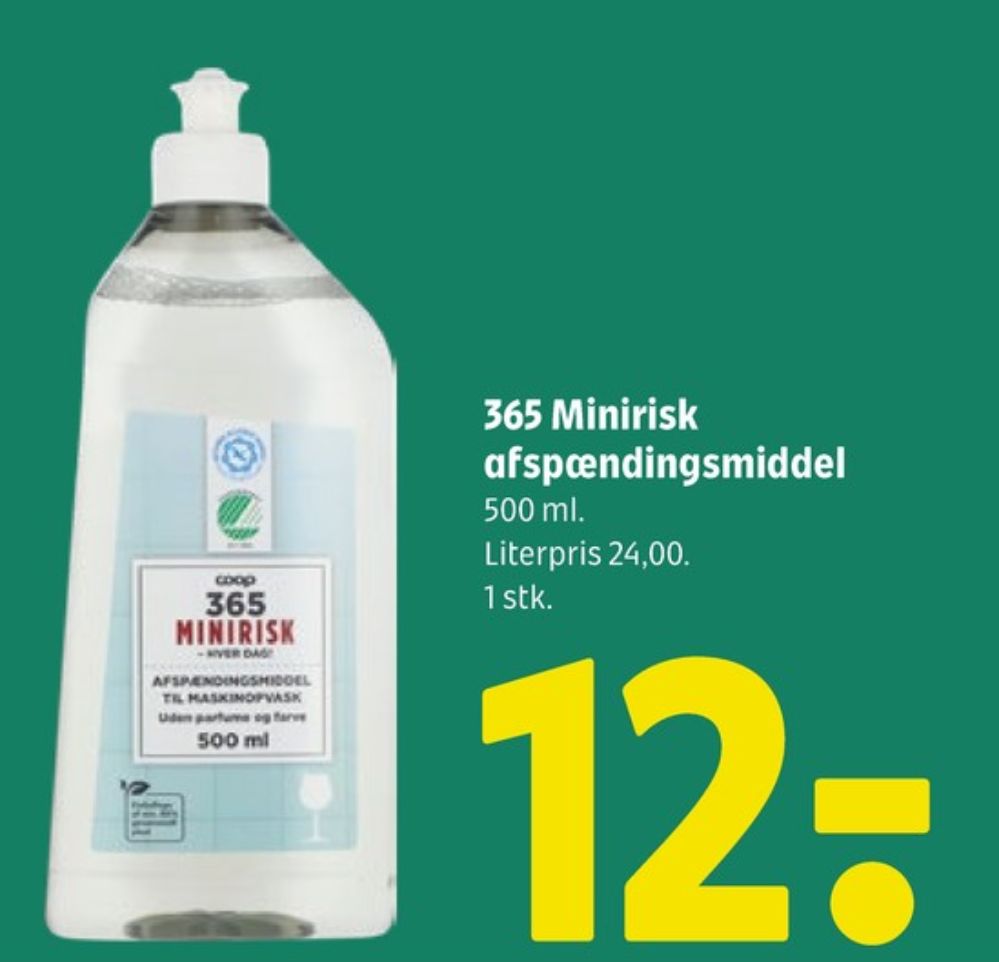 Coop 365 Minirisk, Afspændingsmiddel