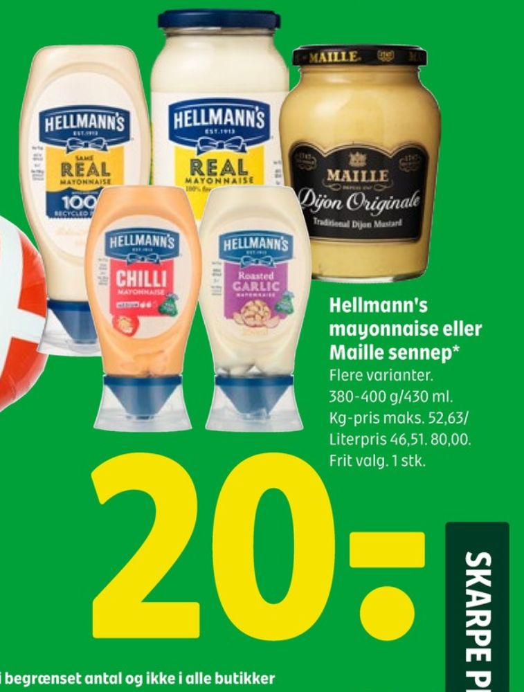 Hellmanns, Mayonnaise Real