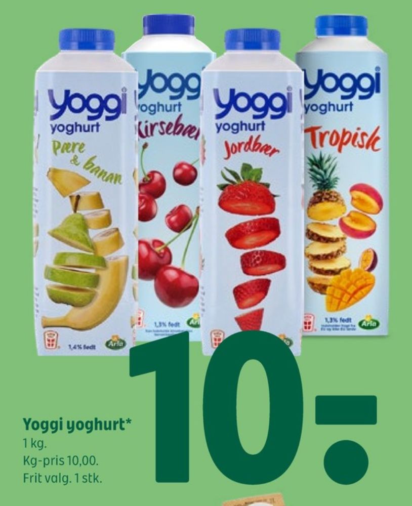 Yoggi, Kirsebær Yoghurt 