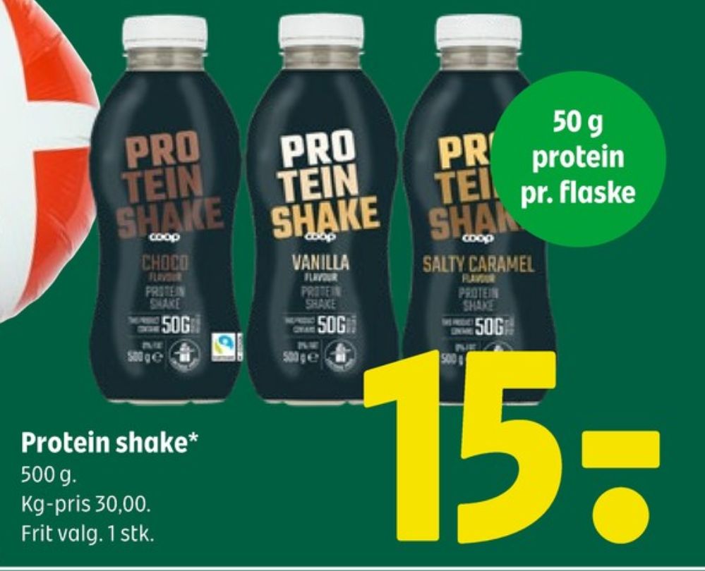 Coop, Protein Shake Vanilje