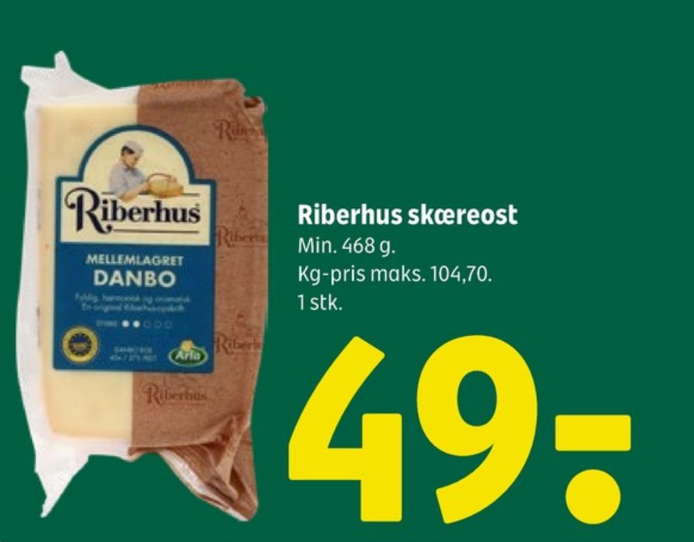 Riberhus, Skæreost Mellemlagret