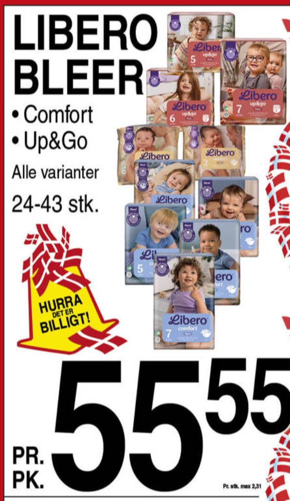 Libero Up&Go, Bleer str 5 10-14 kg
