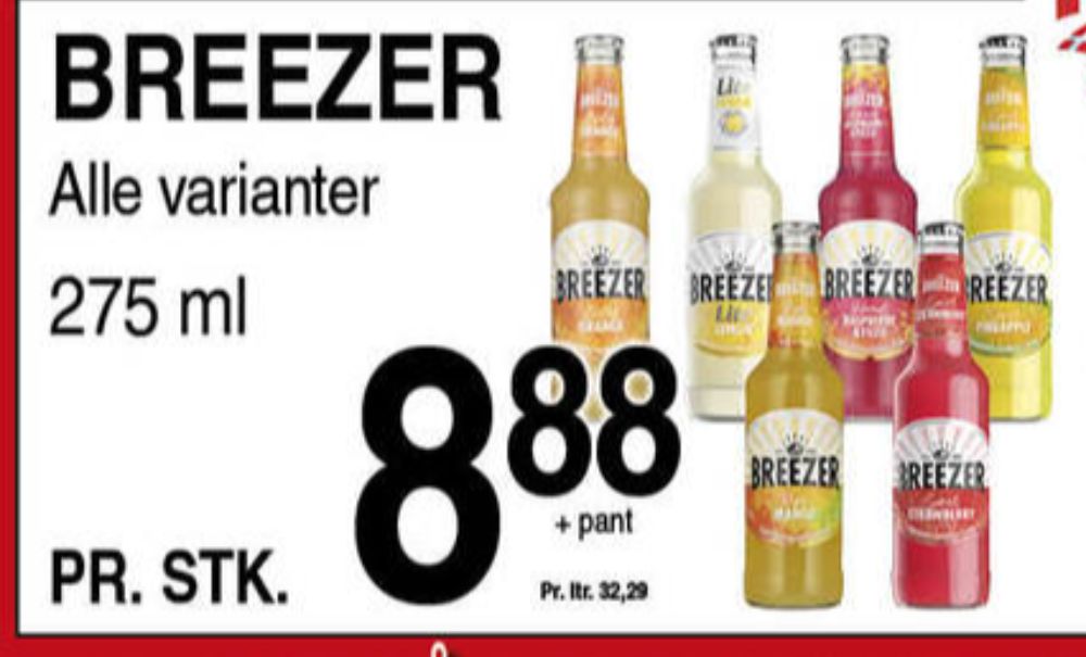 Bacardi Breezer, Lite Lemon RTD