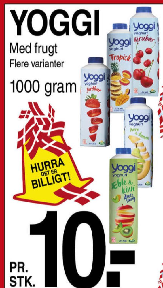 Yoggi, Jordbær Yoghurt 