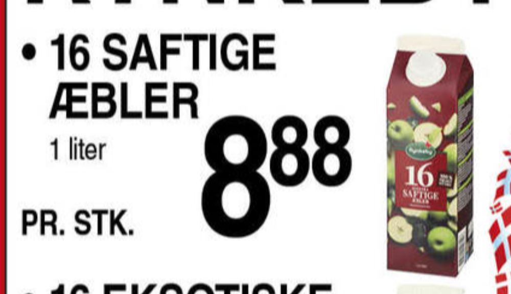 Rynkeby 16 serie, Æblejuice
