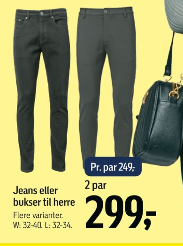 VRS Man, Bukser