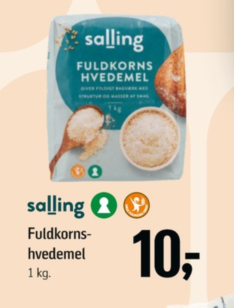 Salling, Fuldkorns Hvedemel