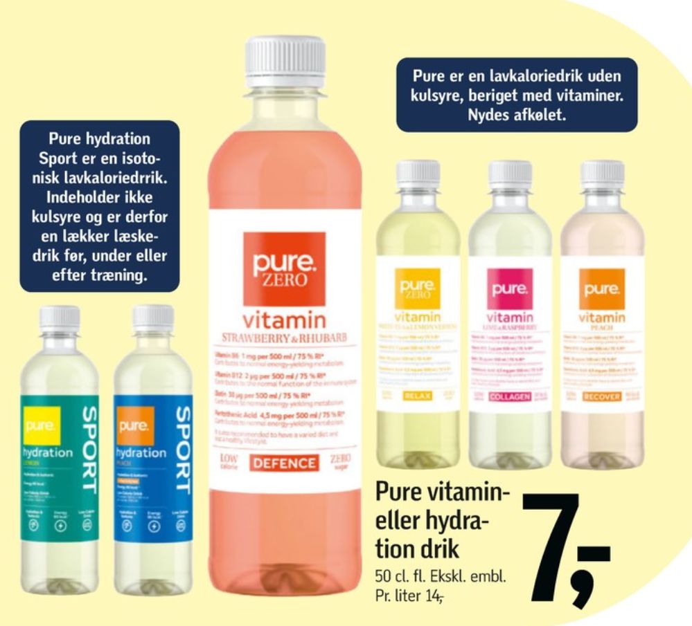 Pure, Vitamindrik Peach