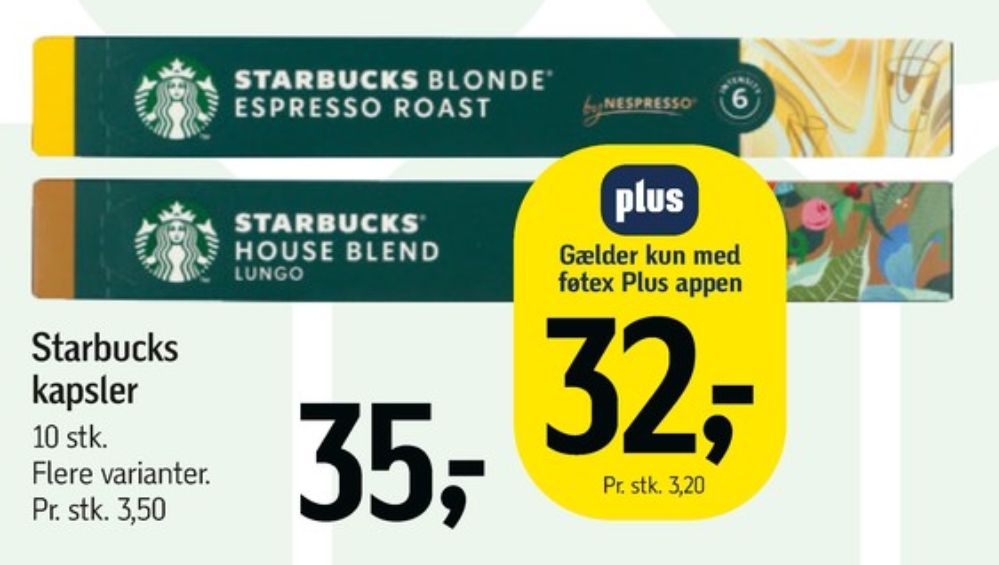 Starbucks House Blend Lungo, Kaffekapsler