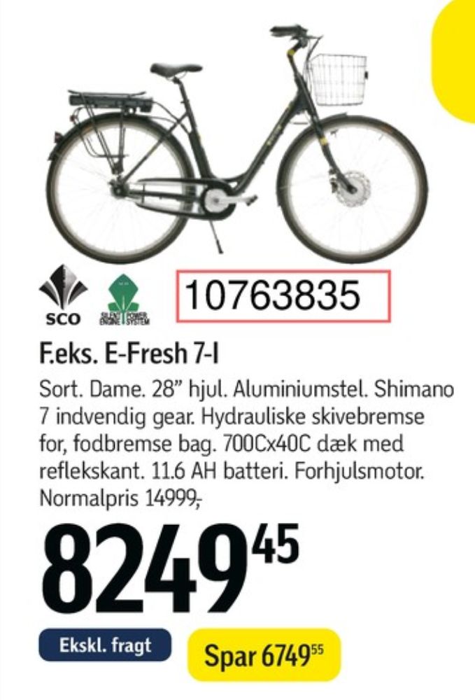 SCO, El-cykel