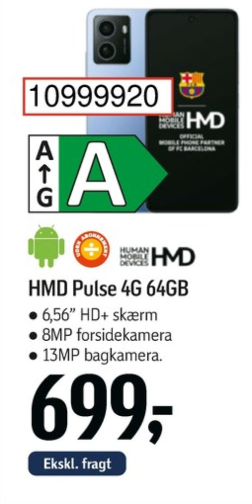 HMD Pulse , Mobiltelefon