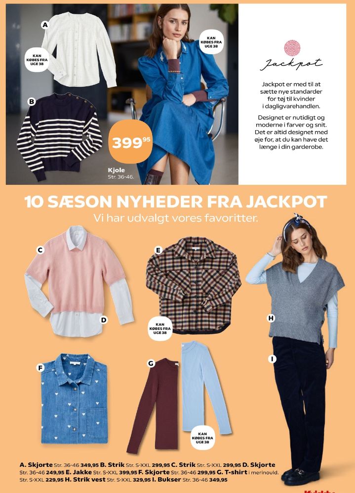 Jackpot, Skjorte