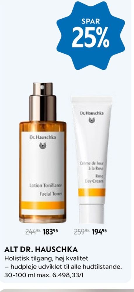 Dr Hauschka, Creme