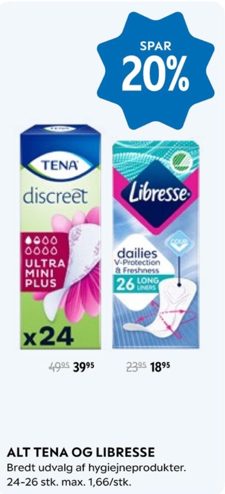 Libresse, Trusseindlæg