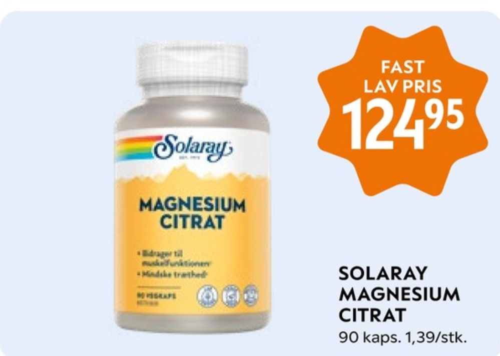 Solaray, Kosttilskud