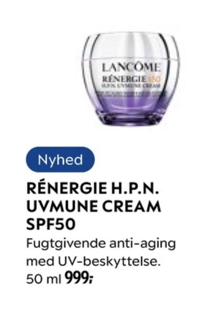 Lancome, Creme