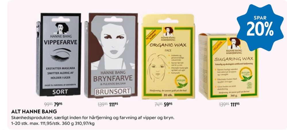 Hanne Bang, Hårfjerner