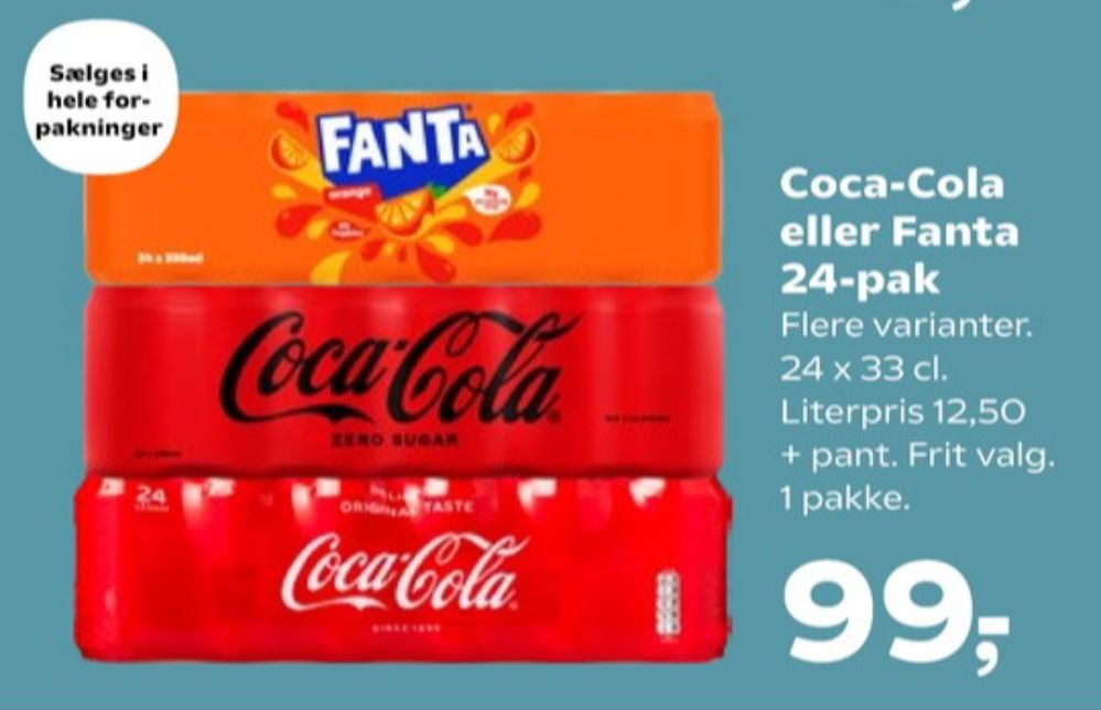Coca Cola Zero, Cola 24 pk.