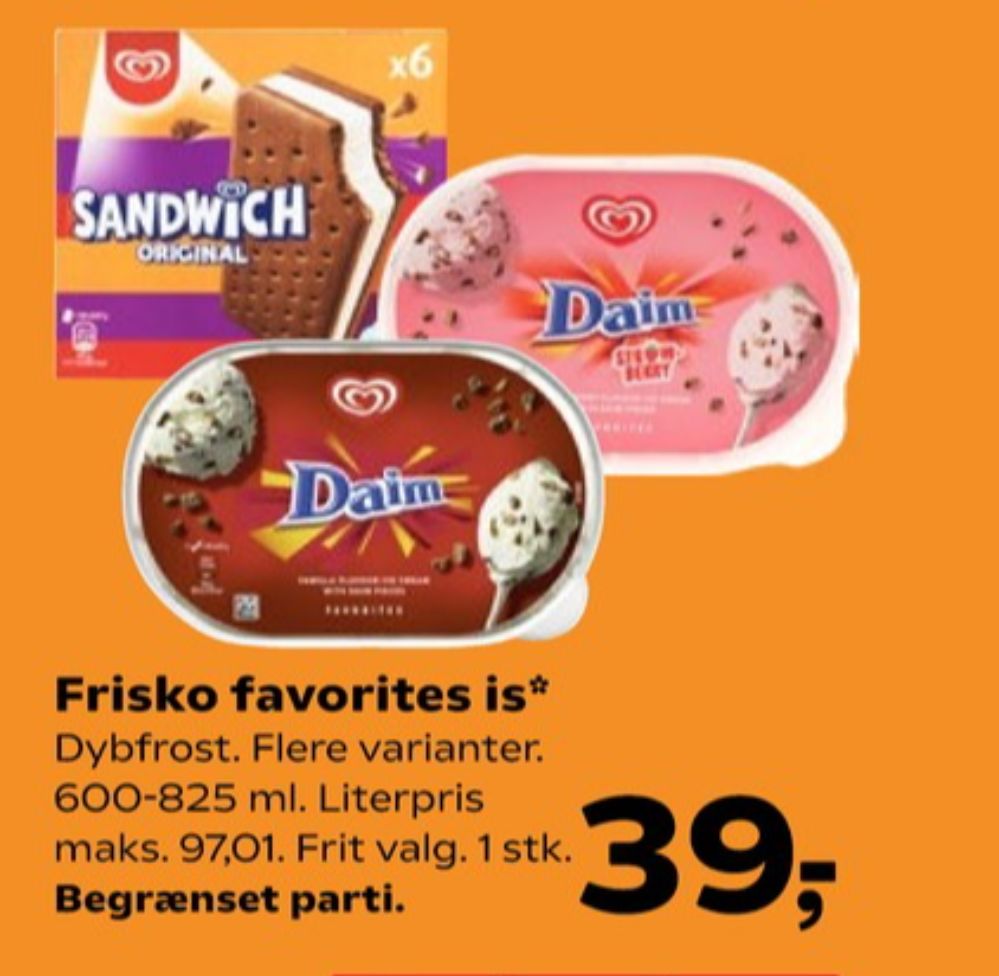 Frisko, Daim Strawberry Is