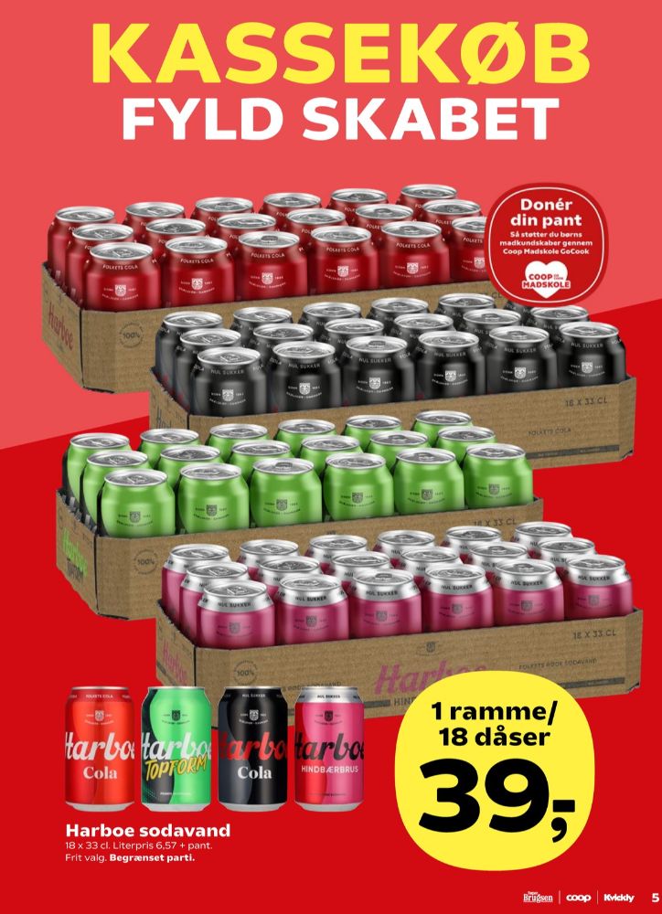 Harboe, Cola 18 pk.