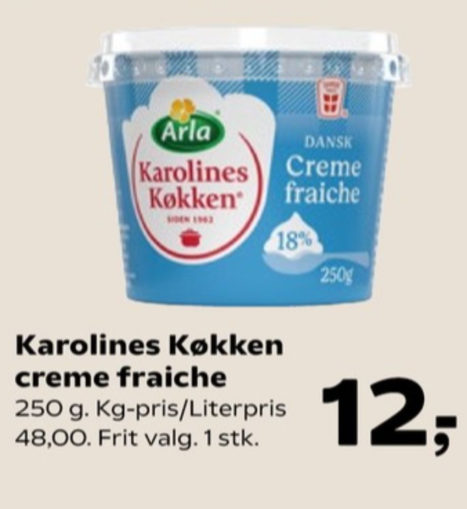 Karolines, Creme Fraiche 18%
