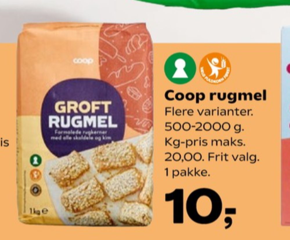 Coop, Rugmel