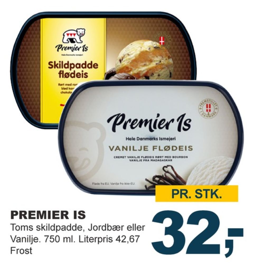 Premier, Toms Skildpadde is