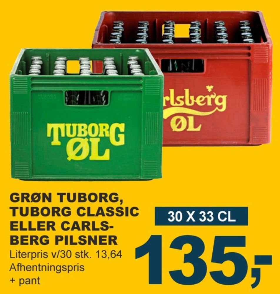 Tuborg Grøn, Øl