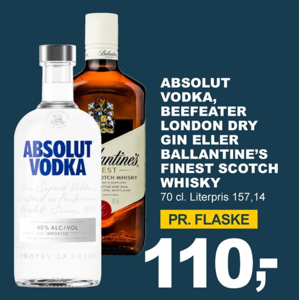 Absolut, Vodka