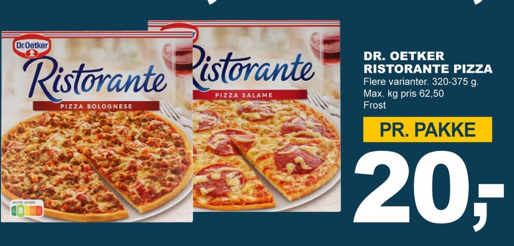 Ristorante, Pizza Bolognese