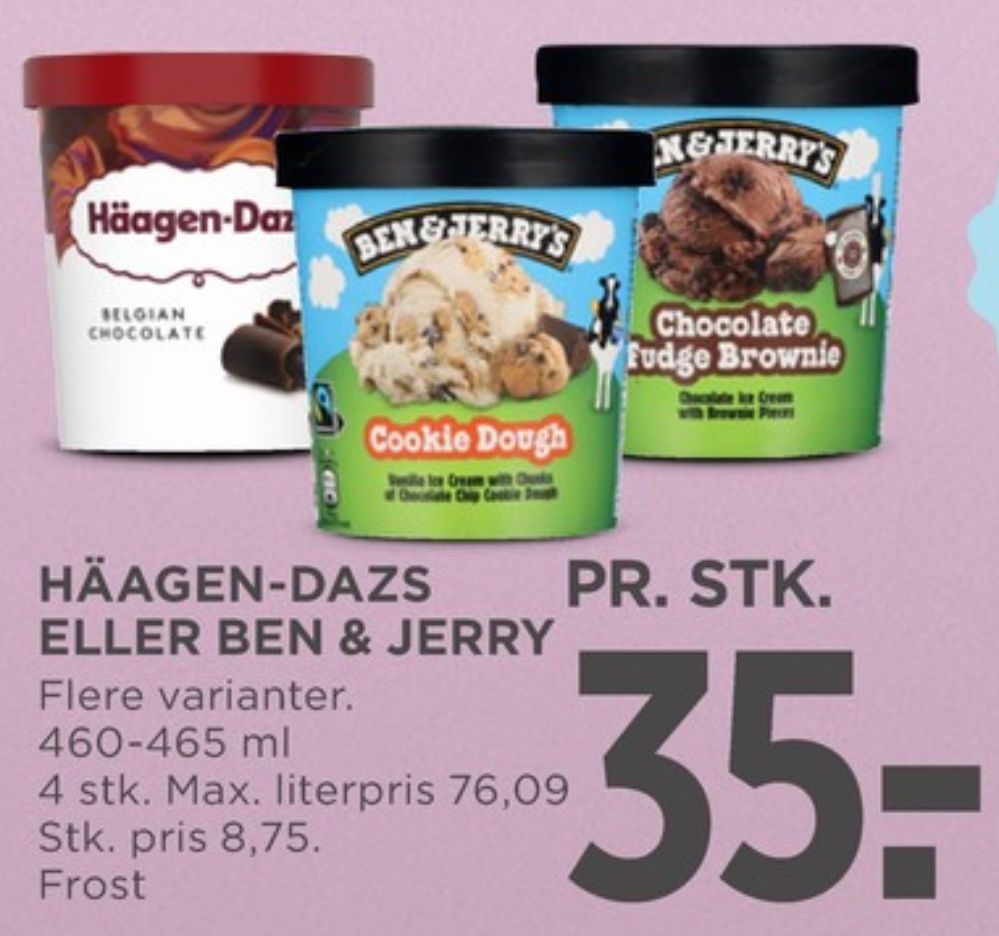 Frisko Ben & Jerry's, Cookie Dough is