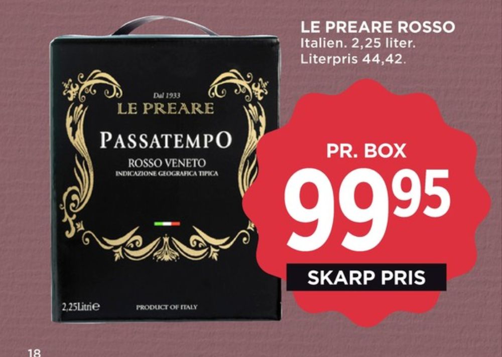 Italiensk Rødvin