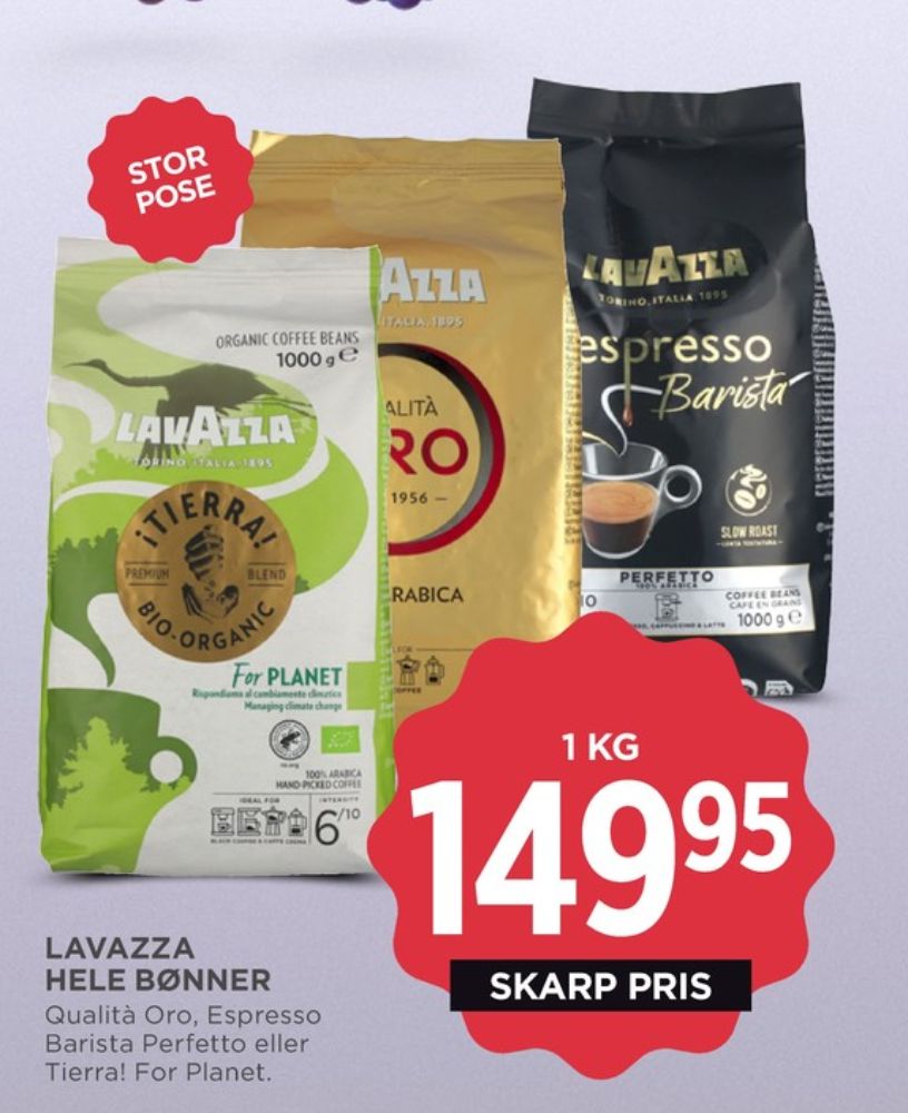 LavAzza Tierra For Planet, Kaffebønner