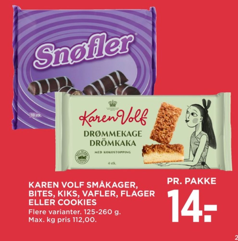 Karen Volf, Franske Vafler