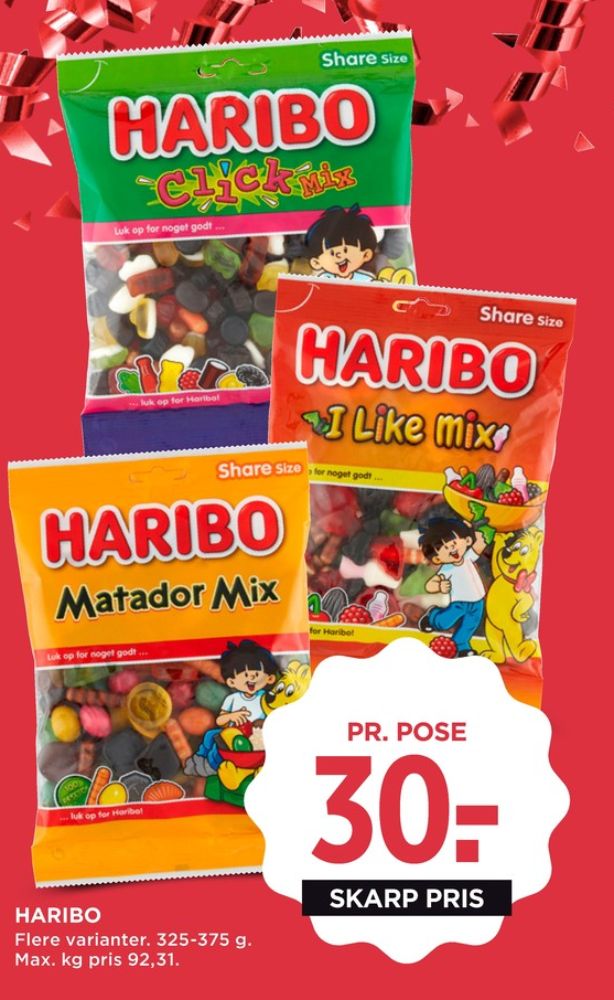 Haribo I Like Mix, Slikposer