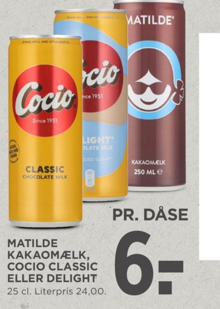 Matilde, Kakaomælk