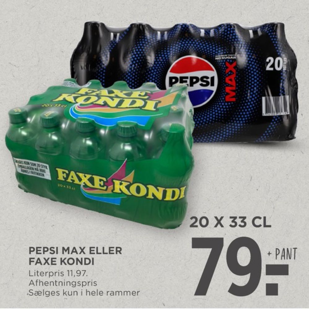 Pepsi Max, Cola 20 pk