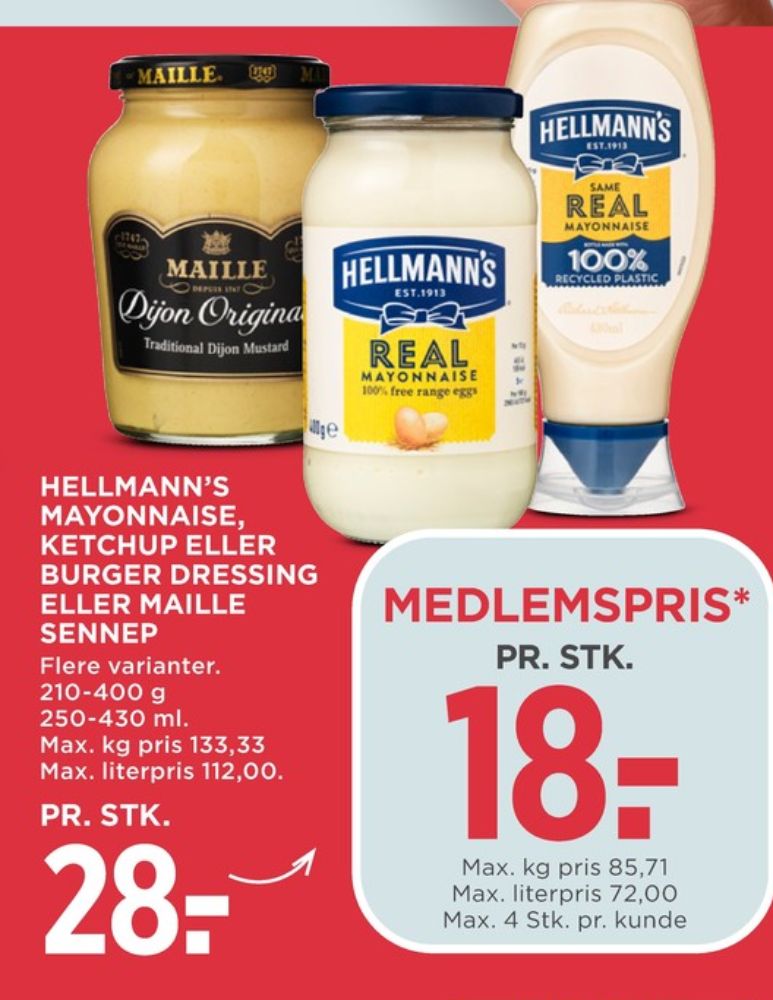 Hellmanns, Ketchup