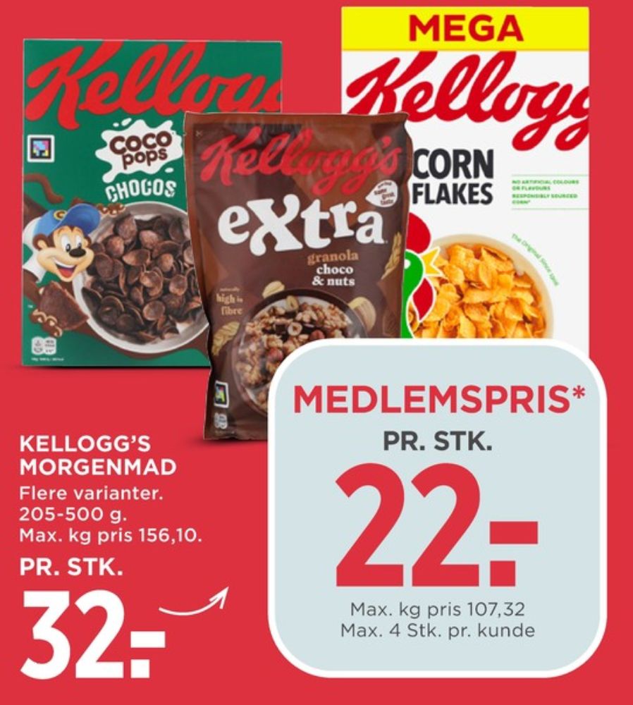 Kelloggs Frosties, Cornflakes