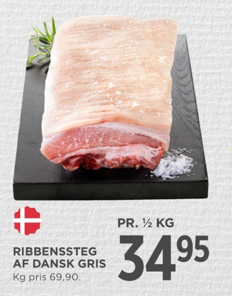 FRILAND Frilandsgris, Ribbensteg