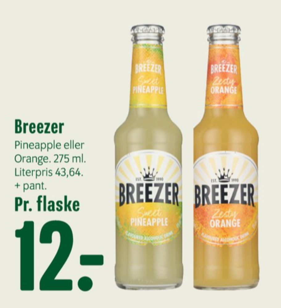 Bacardi Breezer, Sweet Pineapple RTD