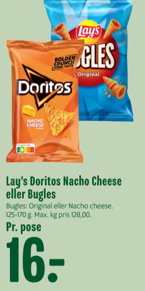 Lays Bugles, Bugles nacho cheese