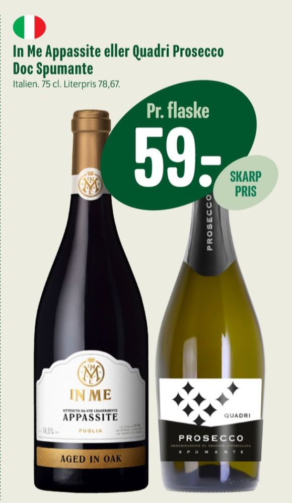Italiensk Rødvin
