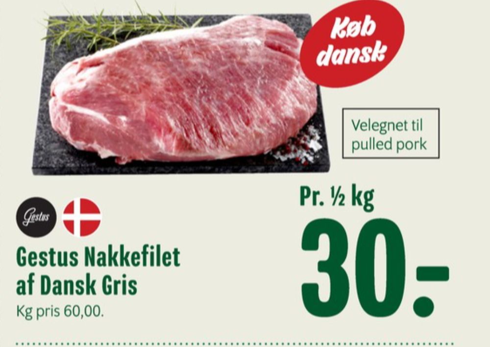 Gestus, Nakkefilet